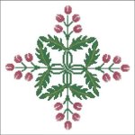 (image for) Floral Ornamental #091 Cherry Beans